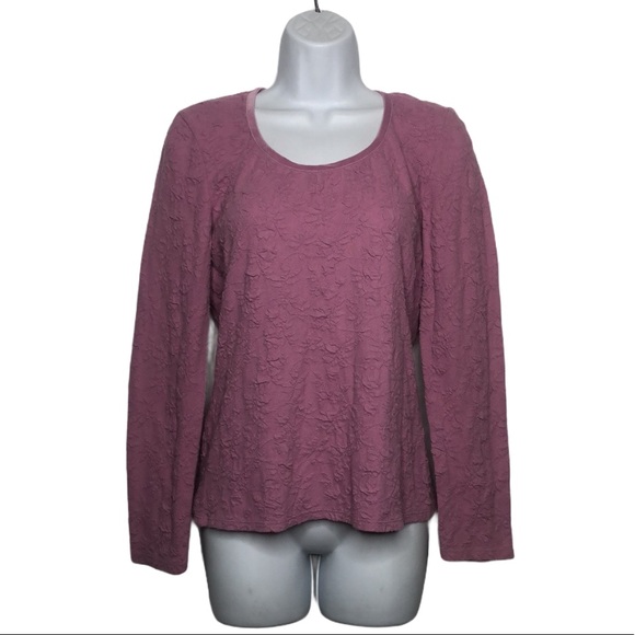 J. Jill Tops - J.Jill Jacquard Long Sleeves Top Small